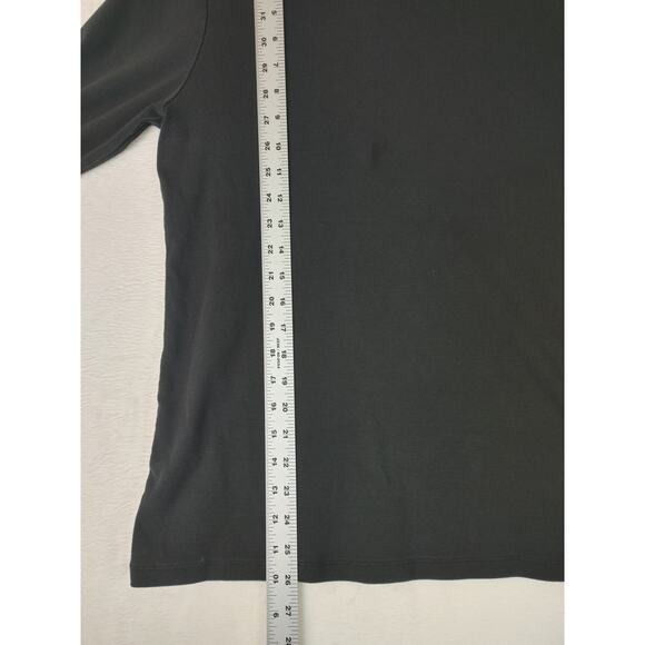 Pendleton womens black longsleeve top shirt large 0651 - Picture 7 of 7